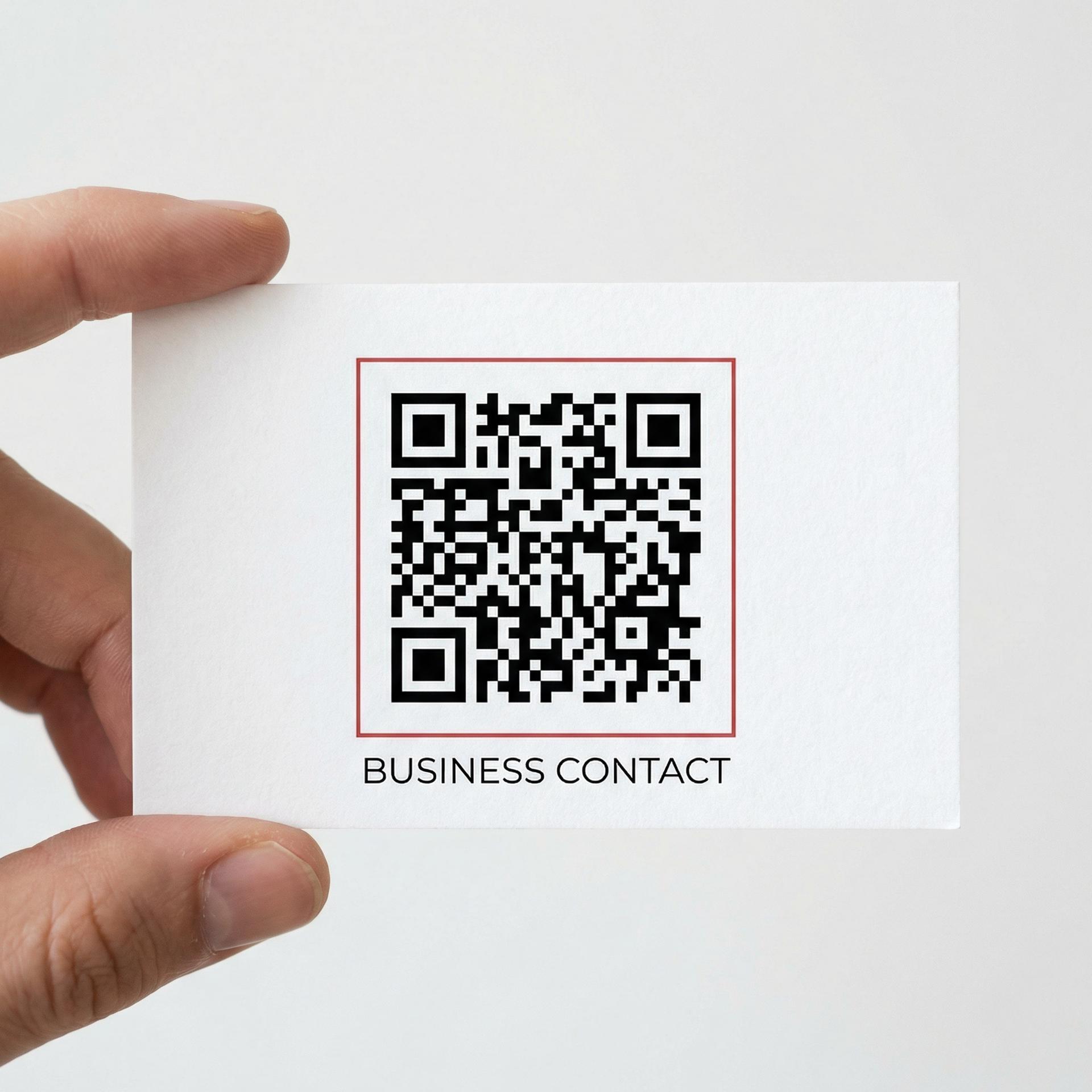 雨后小故事商务二维码